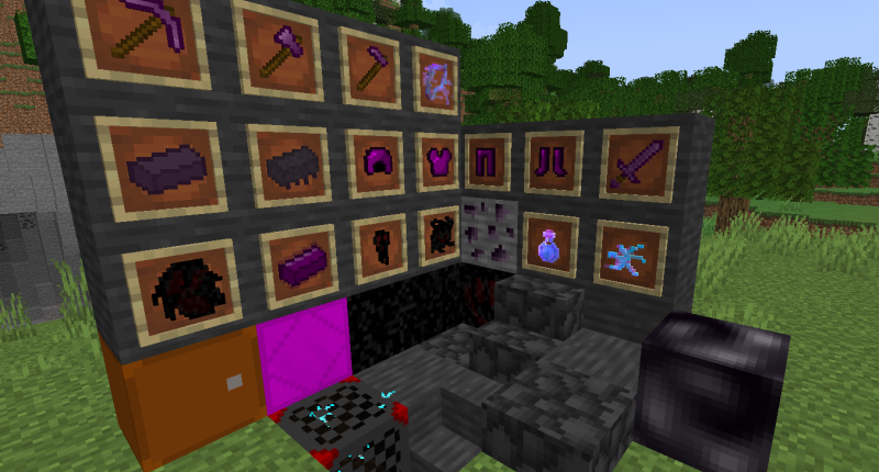 Items in the mod